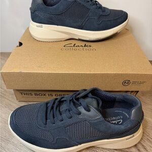 Clarks Lehman Race Navy Combi